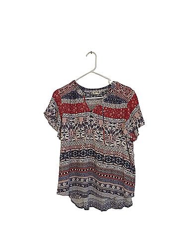 One World Short Sleeve Blouse (view 1)
