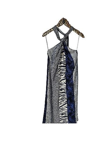 Banana Republic Twist Neck Midi Dress Casual Dress (view 1)