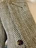 Banana Republic Houndstooth Green White Blazer Size 12 - photo 7