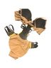Beach Bunny Tan Black Yellow Two Piece Swimsuit Size L - photo 2