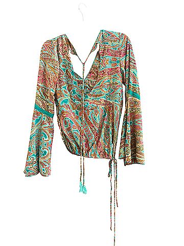 Karma Highway Long Sleeve Blouse (view 2)
