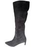 Matisse 100% Suede Solid Black Boots Size 7 - photo 5