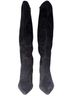 Matisse 100% Suede Solid Black Boots Size 7 - photo 6