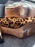 J.Crew Animal Print Brown Tan Heels Size 5 1/2 - photo 4