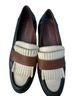 Marc Fisher Black Brown Ivory Flats Size 8 - photo 2