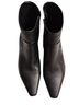 Jason Wu 100% Leather Black Ankle Boots Size 8 - photo 1
