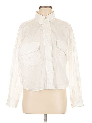 Massimo Dutti Massimo Dutti Long Sleeve Blouse (view 1)