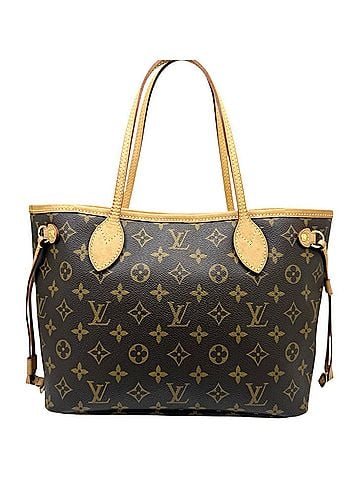 Louis Vuitton LOUIS VUITTON Louis Vuitton Monogram Neverfull PM Brown M40155 Handbag Tote Bag Women's Men's (view 1)