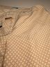 J. McLaughlin 100% Silk 100% Acetate Graphic Tan White Track Pants Size 12 - photo 6