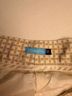 J. McLaughlin 100% Silk 100% Acetate Graphic Tan White Track Pants Size 12 - photo 4