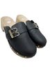 Dr. Scholl's 100% Faux Leather Black Mule/Clog Size 9 - photo 2