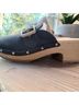 Dr. Scholl's 100% Faux Leather Black Mule/Clog Size 9 - photo 8
