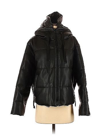 Zara Zara Faux Leather Jacket (view 1)