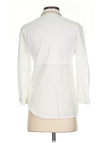 Peserico Peserico 3/4 Sleeve Button Down Shirt (view 2)