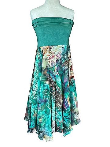Lapis Convertible MIDI Skirt Dress Casual Dress (view 1)