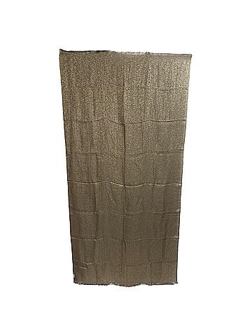 Brunello Cucinelli Brunello Cucinelli Frayed-Edge Scarf in Gold Cashmere (view 1)