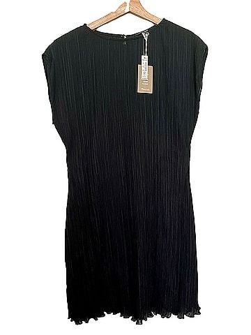 Madewell Plissé Mini Tee Dress Cocktail Dress (view 1)
