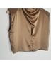 Nicholas 100% Silk Brown Tank Top Size 6 - photo 6