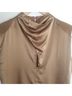Nicholas 100% Silk Brown Tank Top Size 6 - photo 12