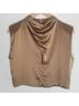 Nicholas 100% Silk Brown Tank Top Size 6 - photo 11