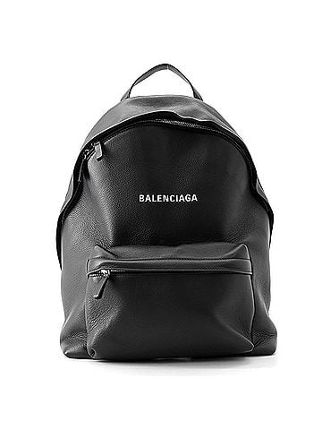 Balenciaga Balenciaga Everyday Leather Backpack 552374 BALENCIAGA Black Handbag (view 1)