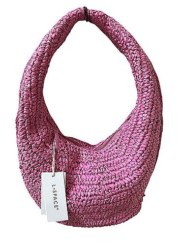 L Space Aya Bag Leather Hobo (view 1)