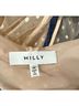 Milly Polka Dots Ivory Short Sleeve Blouse Size M - photo 3