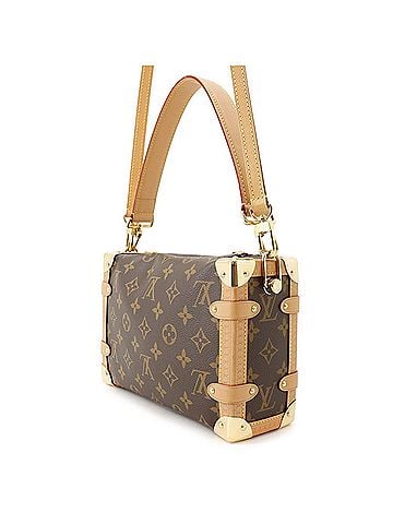 Louis Vuitton Louis Vuitton Monogram Side Trunk MM Handbag M46358 LOUIS VUITTON 2-way Shoulder Bag Women's (view 2)
