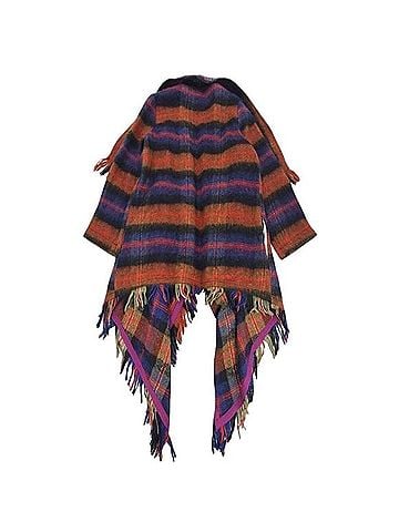 Anthropologie Hei Hei Tartan Blanket Cardigan Poncho (view 2)