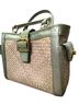 Coach Green Tan Leather Satchel One size - photo 1