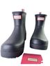 Hunter Black Rain Boots Size 7 - photo 1