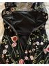 City Studio 100% Polyester Floral Black Casual Dress Size 1 - photo 8