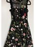 City Studio 100% Polyester Floral Black Casual Dress Size 1 - photo 4