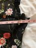 City Studio 100% Polyester Floral Black Casual Dress Size 1 - photo 9
