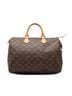 Louis Vuitton 100% Coated Canvas Brown Monogram Speedy 35 One size - photo 1