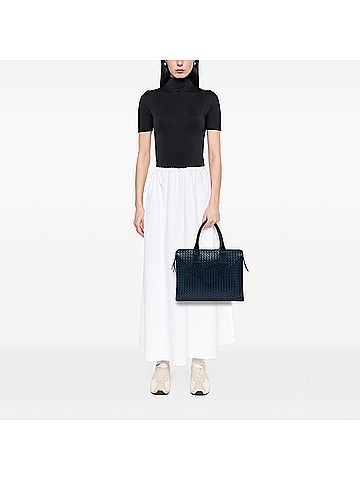 Bottega Veneta Nappa Intrecciato Business Bag (view 2)