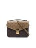 Louis Vuitton 100% Coated Canvas Brown Monogram Reverse Pochette Metis One size - photo 1