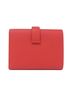 Hermès 100% Leather Red Hermes Bearn Combination 082875CC Wallet One size - photo 2