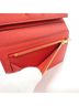 Hermès 100% Leather Red Hermes Bearn Combination 082875CC Wallet One size - photo 4