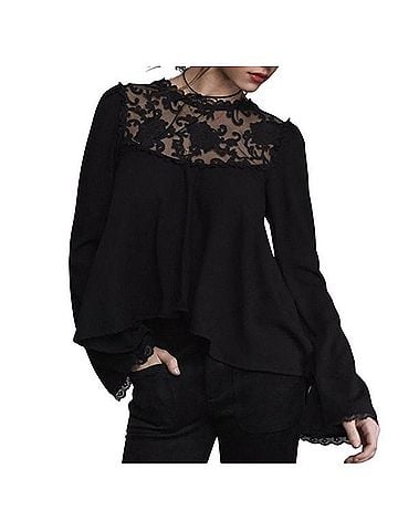For Love & Lemons Ellery Long Sleeve T-Shirt (view 1)