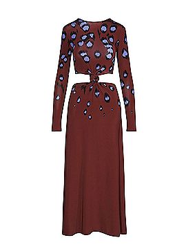 Johanna Ortiz Bold Knots Midi Cocktail Dress (view 1)