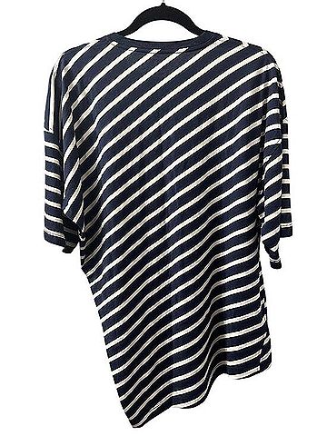 J.Crew Pima Cotton Asymmetrical Ruched T-shirt Short Sleeve T-Shirt (view 2)