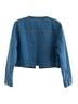 Veronica Beard 100% Cotton Blue Denim Jacket Size L - photo 2