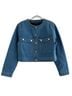 Veronica Beard 100% Cotton Blue Denim Jacket Size L - photo 1