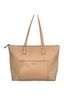 Nine West Tan Leather Tote One size - photo 1