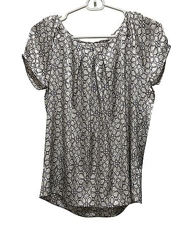 New York & Company Short Sleeve Blouse (view 1)