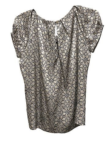 New York & Company Short Sleeve Blouse (view 2)