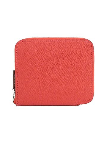 Hermès Hermes COEUR ET RUBANS Silk In Compact Wallet 087112CK (view 1)