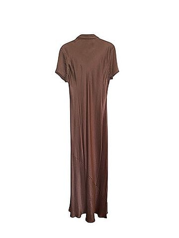 J.Crew Short-sleeve maxi slip dress Casual Dress (view 2)