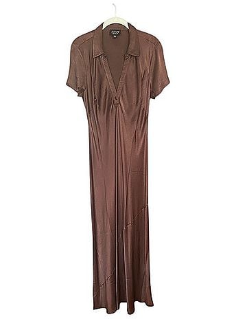 J.Crew Short-sleeve maxi slip dress Casual Dress (view 1)